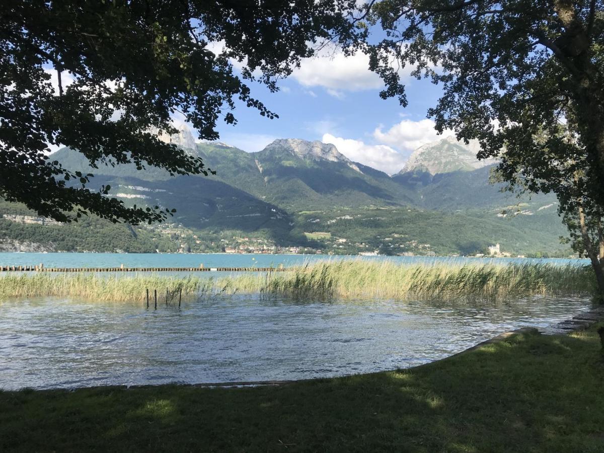 Reflet Bleu Du Lac D'Annecy 3 Etoiles - Face Au Lac, Parking Gratuit, Paddle Board Doussard Exterior photo