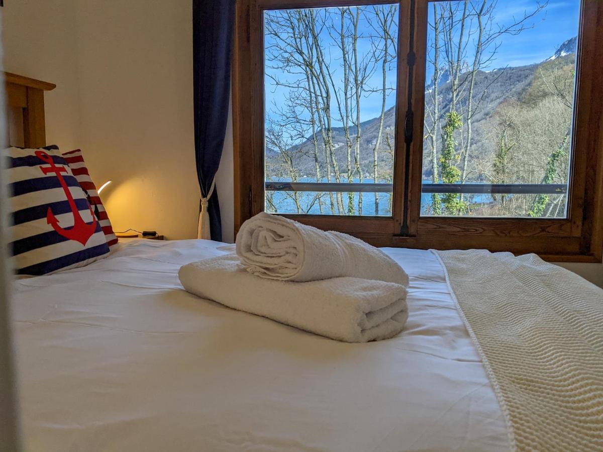 Reflet Bleu Du Lac D'Annecy 3 Etoiles - Face Au Lac, Parking Gratuit, Paddle Board Doussard Exterior photo