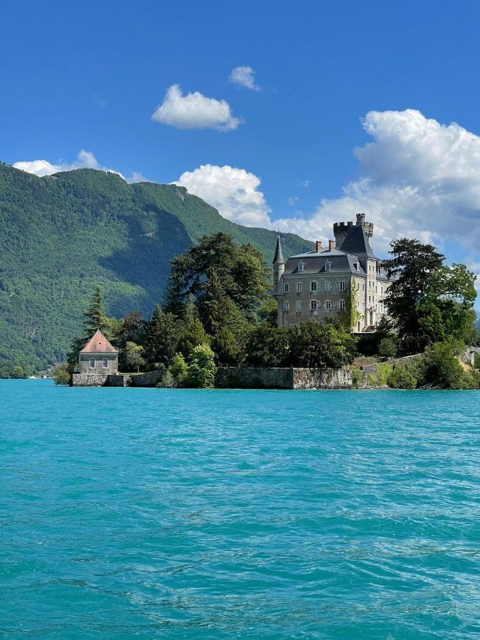Reflet Bleu Du Lac D'Annecy 3 Etoiles - Face Au Lac, Parking Gratuit, Paddle Board Doussard Exterior photo